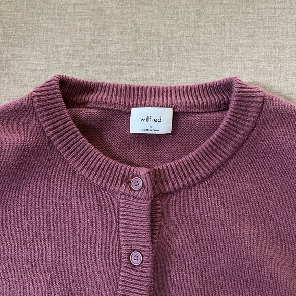 Aritzia Wilfred SoftSpoke Sicily Cardigan Sweater - Picture 2 of 6